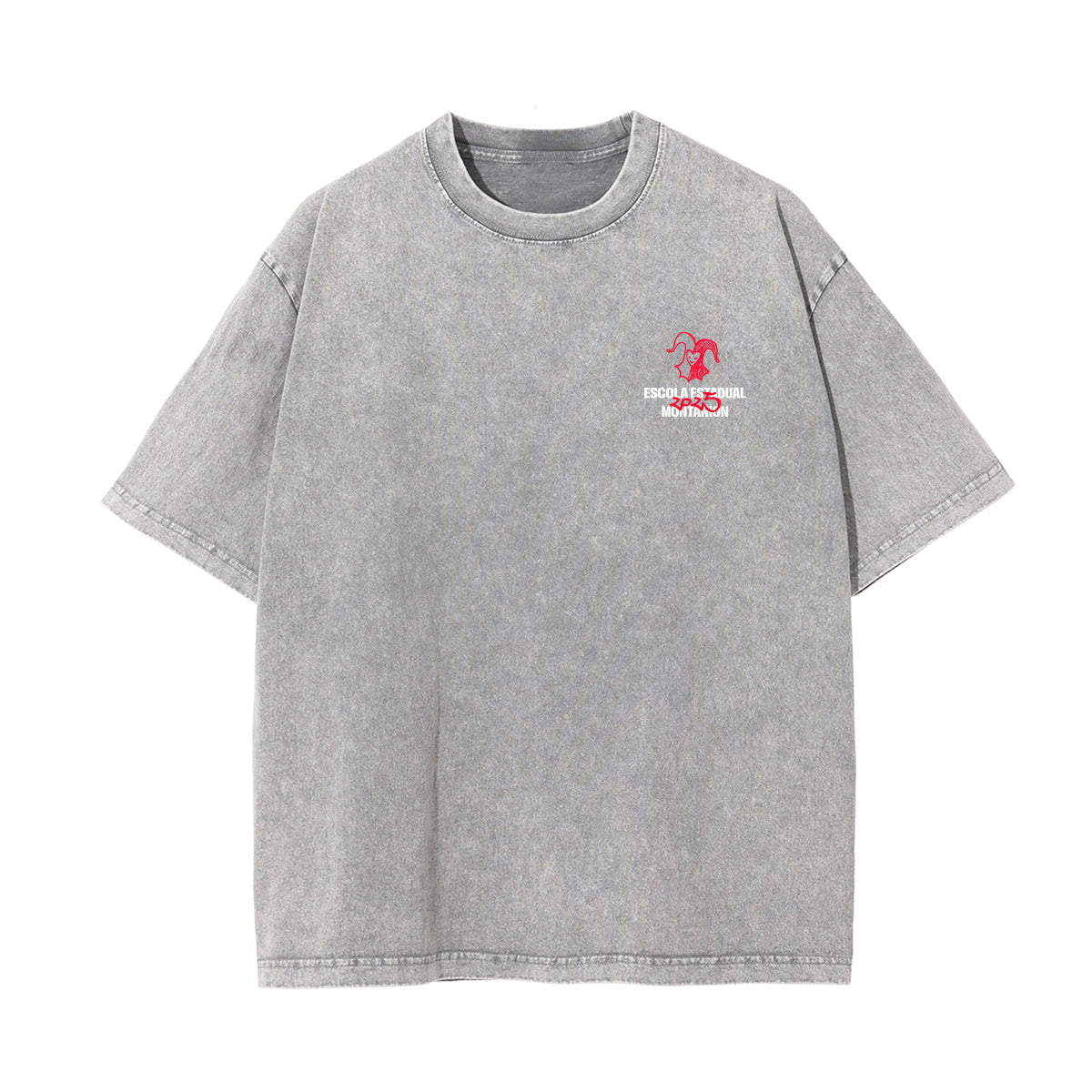 Stone-Washed Clown Graffiti Tee