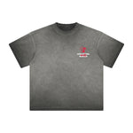 Heavyweight Stone-Washed Clown Graffiti Tee