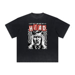 Vintage Frayed Abstract Graphic Tee