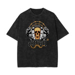 Stone Wash Abstract Graphic Art T-Shirt