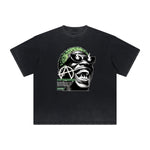 Vintage Frayed Abstract Graphic Tee