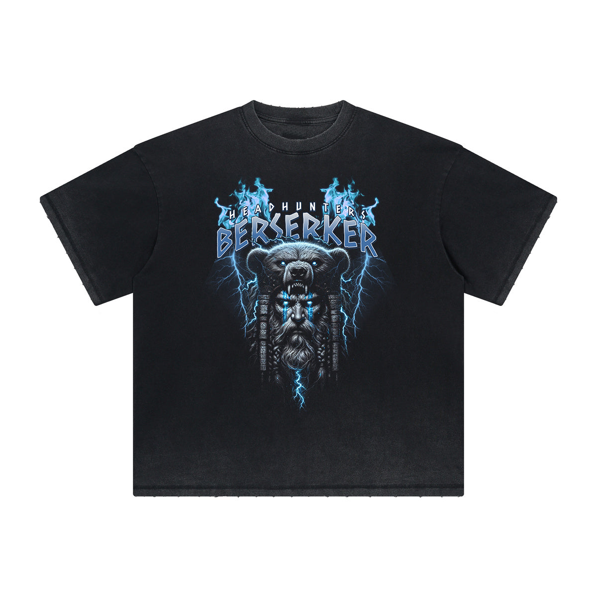 Vintage Frayed Abstract Graphic Tee