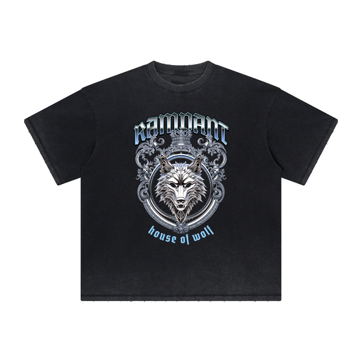 Vintage Frayed Abstract Graphic Tee