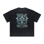 Vintage Frayed Abstract Graphic Tee