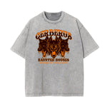 Washed Guardian Graphic Cotton Tee
