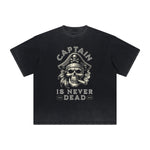 Vintage Frayed Guardian Pattern Tee