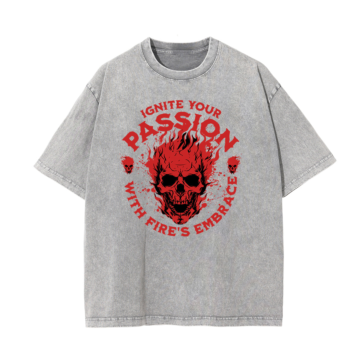 Washed Guardian Graphic Cotton Tee