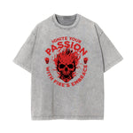 Washed Guardian Graphic Cotton Tee