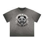 Thick Faded Guardian Graphic T Shirt
