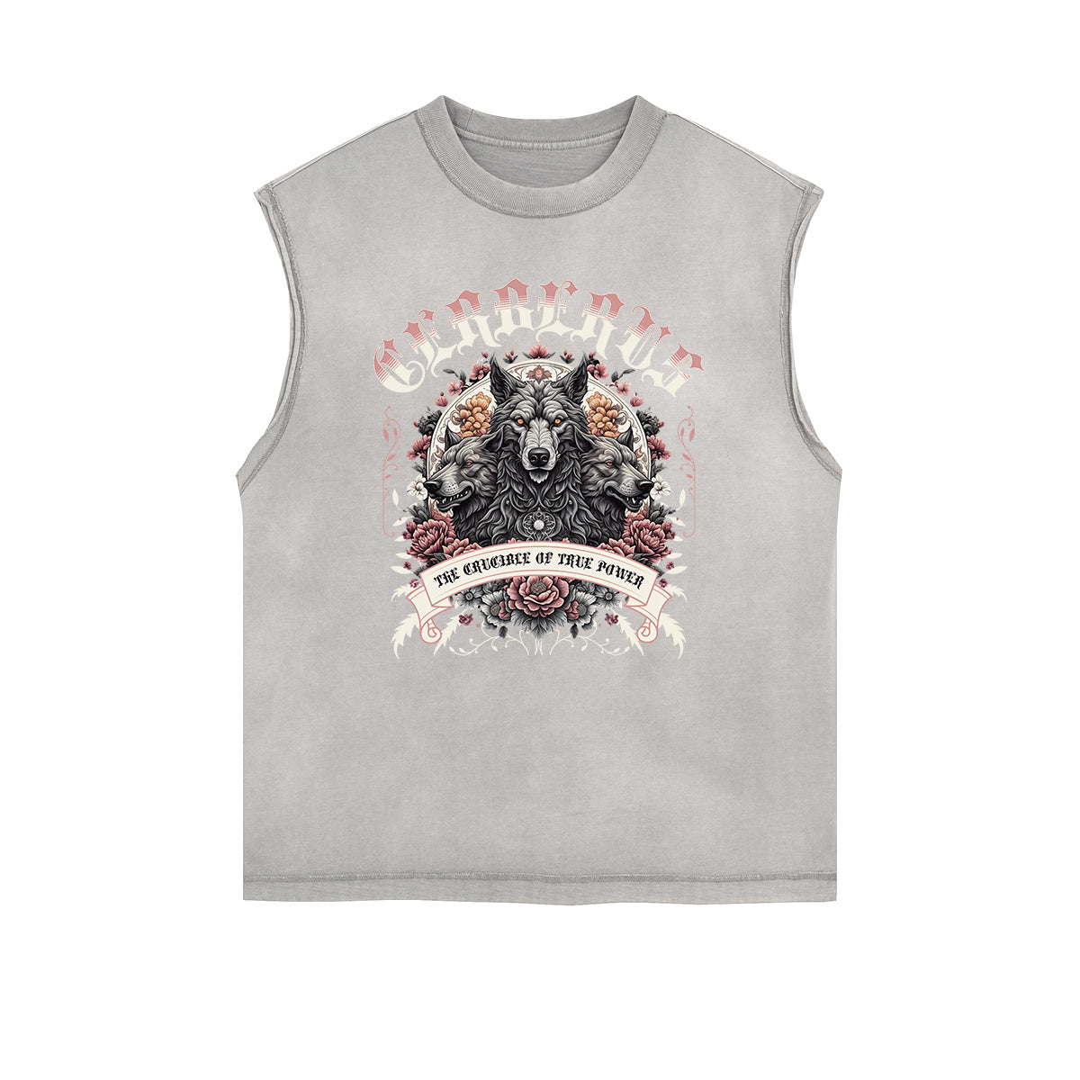 Frayed Edge Guardian Graphic Tank Top