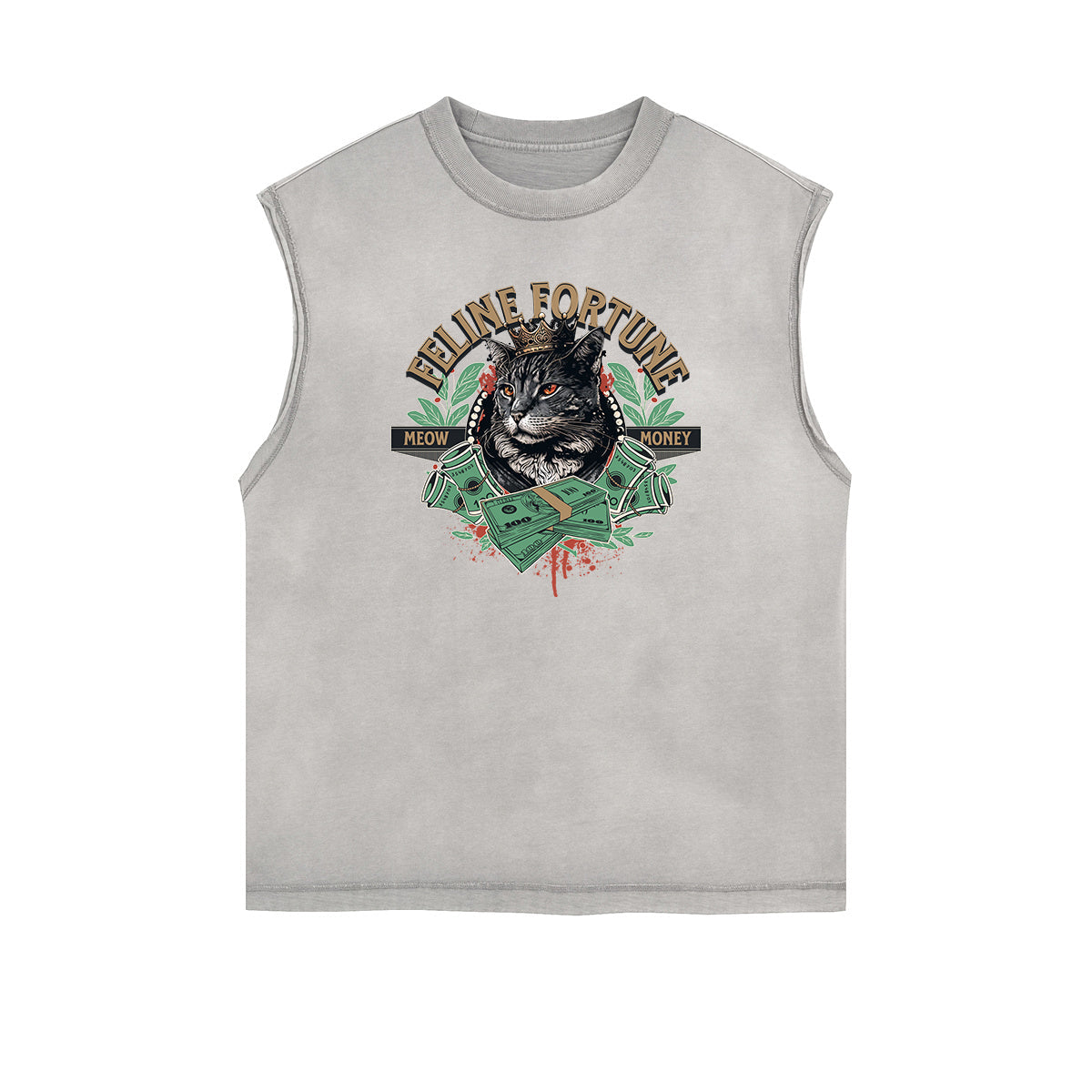 Frayed Edge Guardian Graphic Tank Top