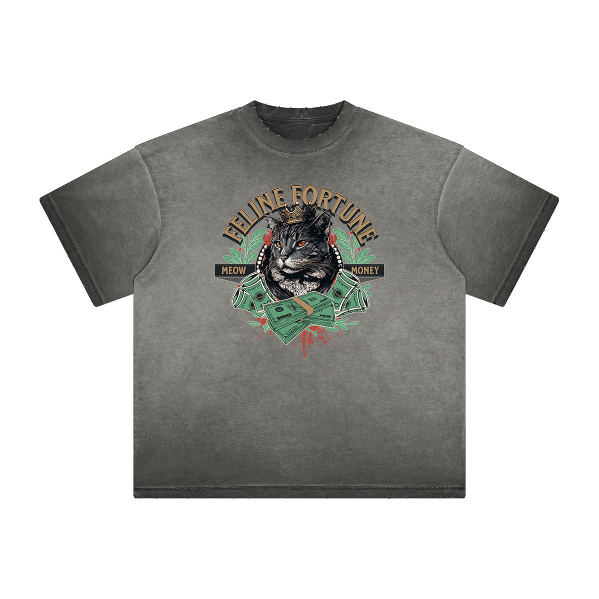 Thick Faded Guardian Graphic T Shirt