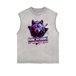 Frayed Edge Guardian Graphic Tank Top