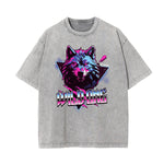 Washed Guardian Graphic Cotton Tee