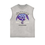 Frayed Edge Guardian Graphic Tank Top