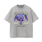Washed Guardian Graphic Cotton Tee