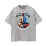 Washed Guardian Graphic Cotton Tee