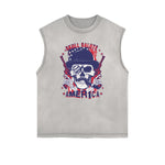 Frayed Edge Guardian Graphic Tank Top