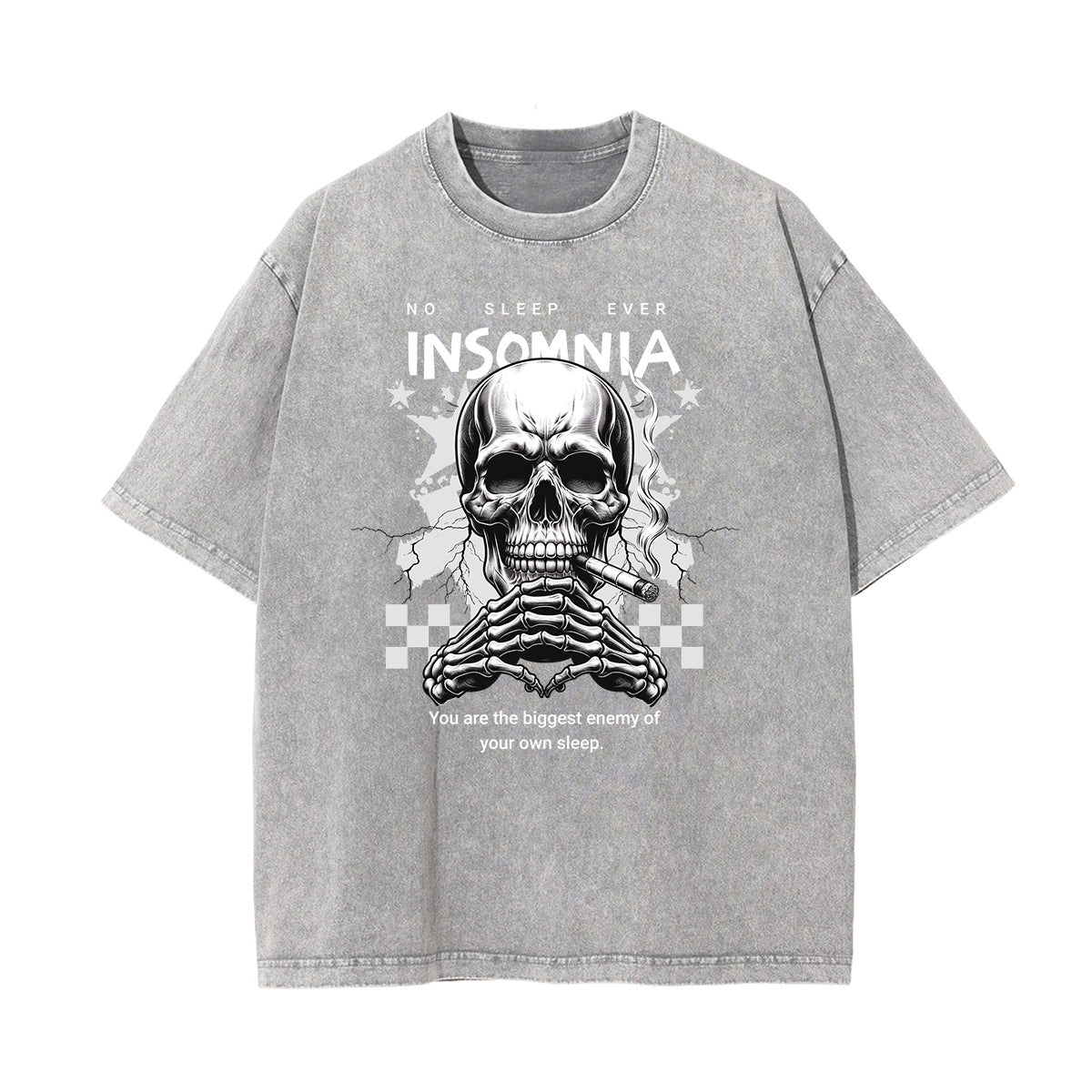 Washed Guardian Graphic Cotton Tee