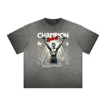 Vintage-Style Sports Graphic Tee