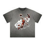 Vintage-Style Sports Graphic Tee