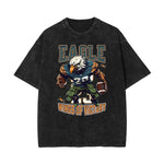 Washed Athletic Graphic Cotton Tee