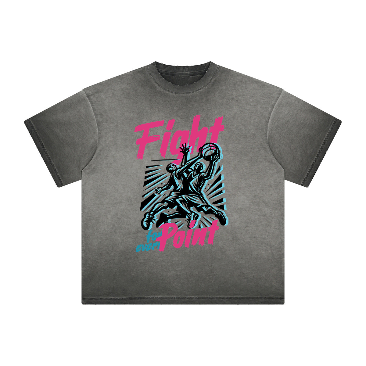 Vintage-Style Sports Graphic Tee