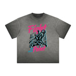 Vintage-Style Sports Graphic Tee