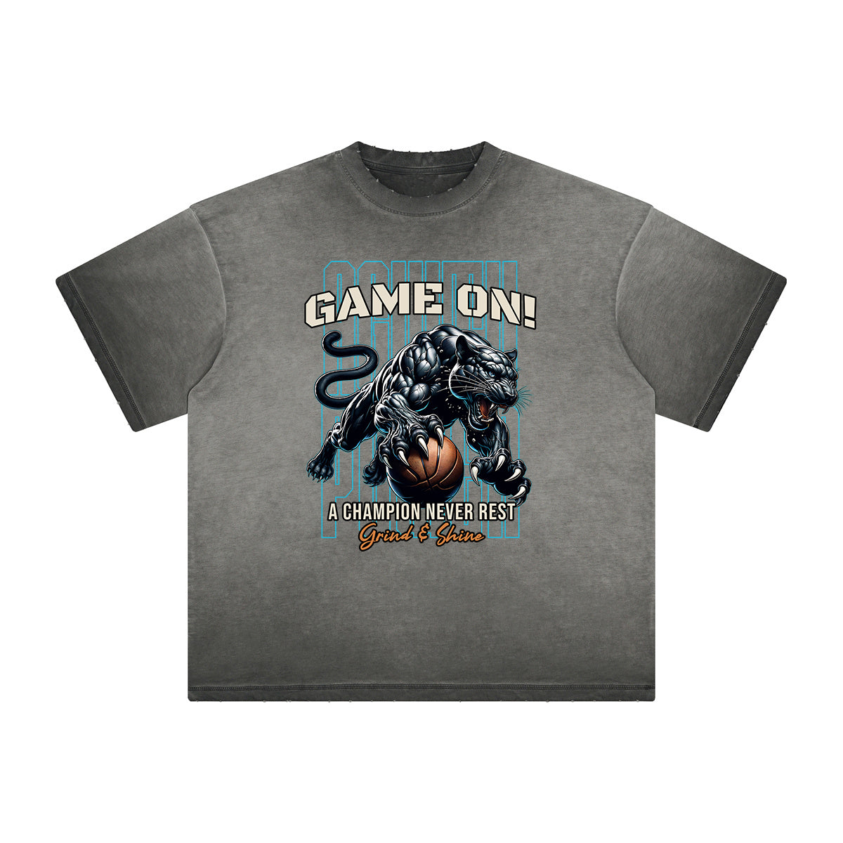 Vintage-Style Sports Graphic Tee