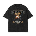 Washed Athletic Graphic Cotton Tee