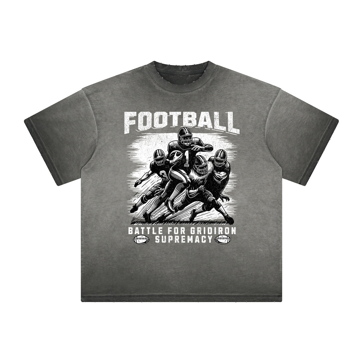 Vintage-Style Sports Graphic Tee