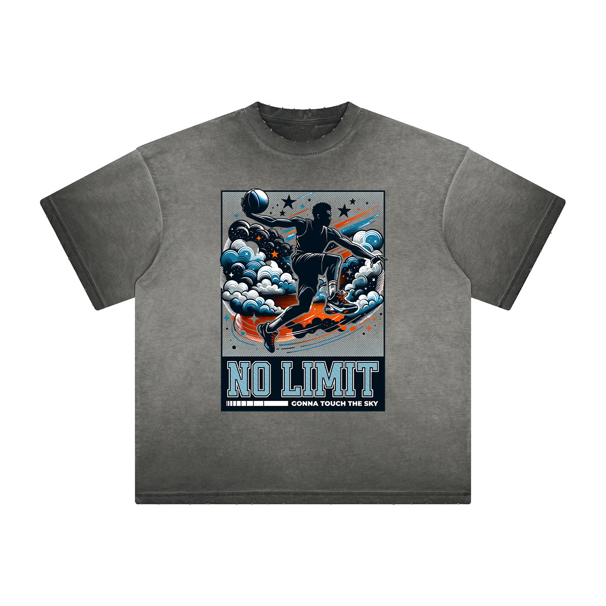 Vintage-Style Sports Graphic Tee