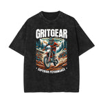 Washed Athletic Graphic Cotton Tee