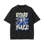 Washed Athletic Graphic Cotton Tee