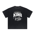 Heavy Fade Bold Typography T-Shirt