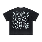 Heavy Fade Bold Typography T-Shirt