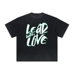 Heavy Fade Bold Typography T-Shirt