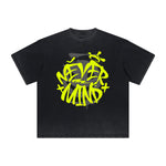 Heavy Fade Bold Typography T-Shirt