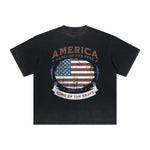 Heavy Fade Bold Typography T-Shirt