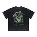 Heavy Fade Bold Typography T-Shirt