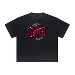 Heavy Fade Bold Typography T-Shirt