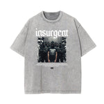 Washed Mystery Mask Graphic Cotton Tee