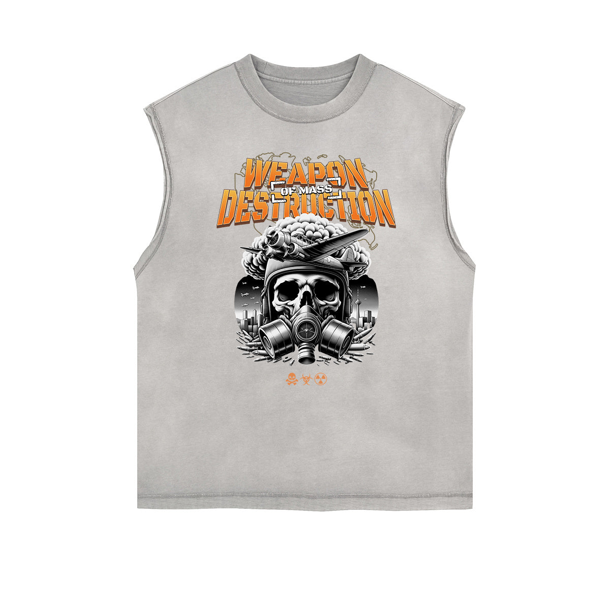 Frayed Edge Mystery Mask Graphic Tank Top