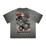 Faded Thick Dark Aesthetic Tee