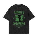 Stone-Washed Dark Aesthetic T-Shirt