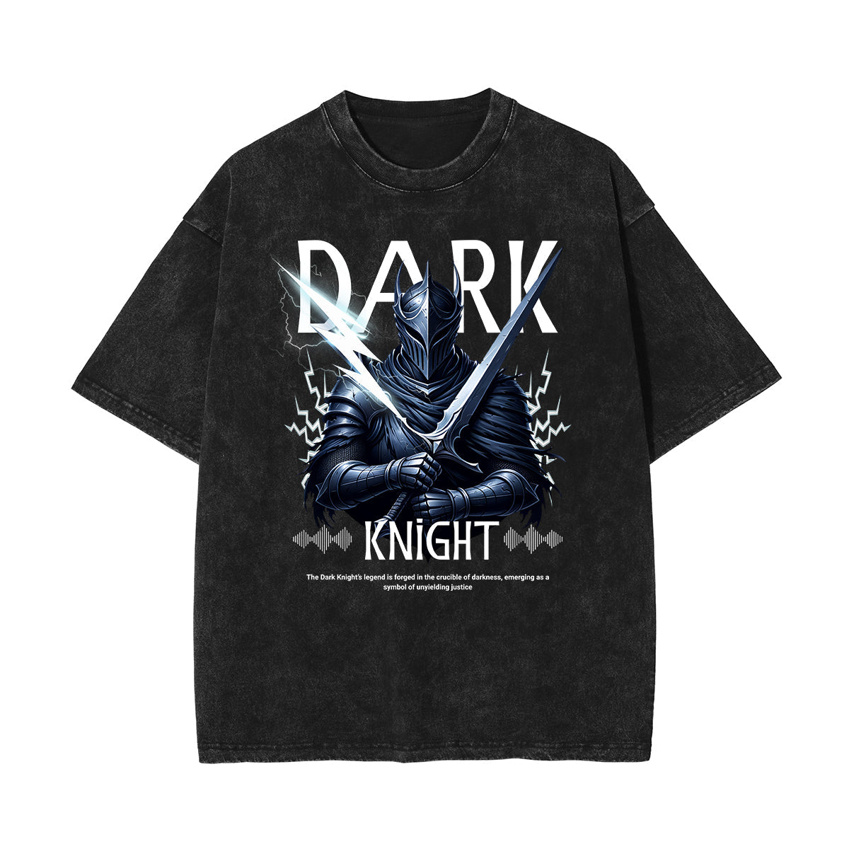 Stone-Washed Dark Aesthetic T-Shirt