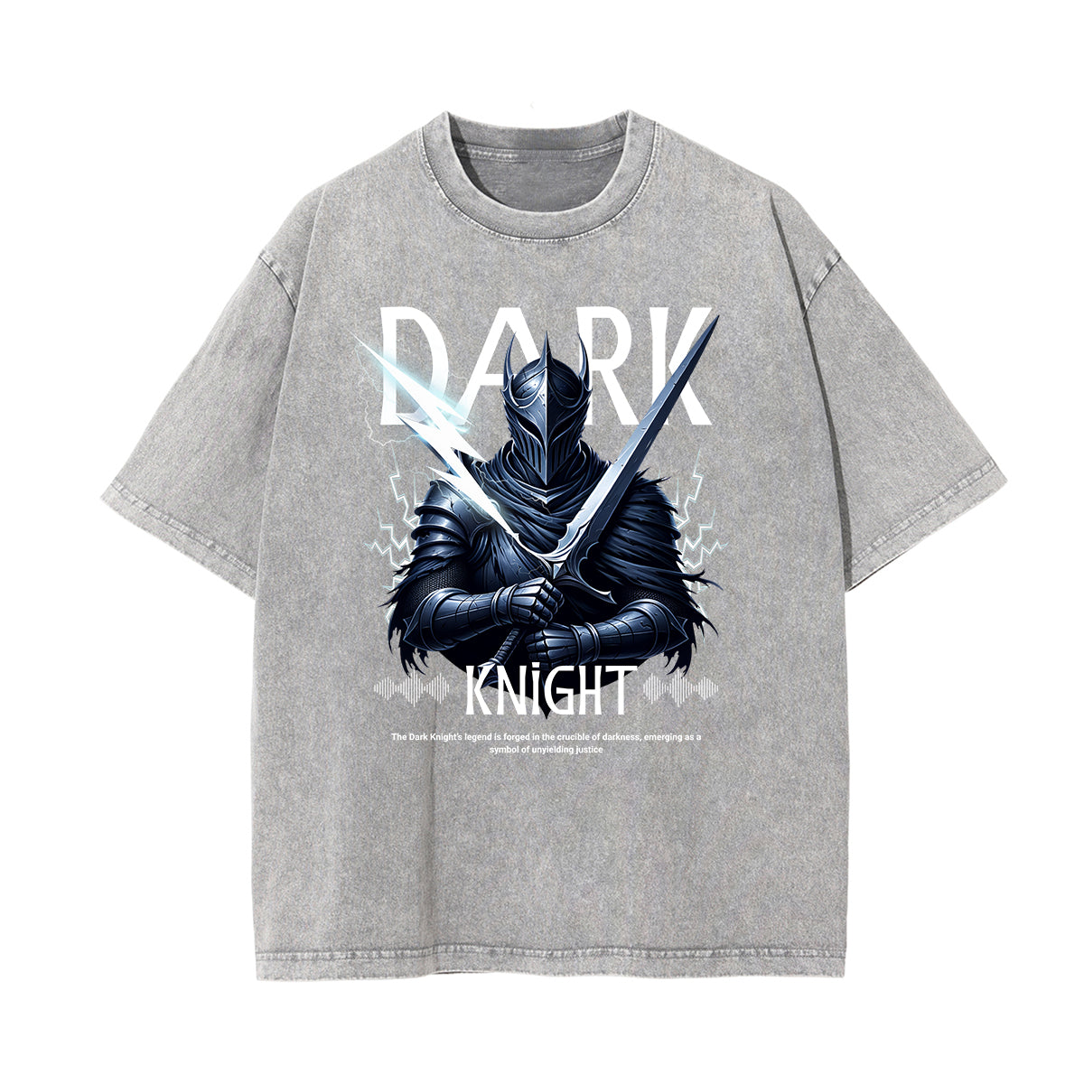 Washed Cotton Dark Aesthetic Tee