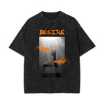 Stone-Washed Dark Aesthetic T-Shirt
