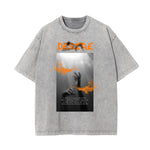 Washed Cotton Dark Aesthetic Tee