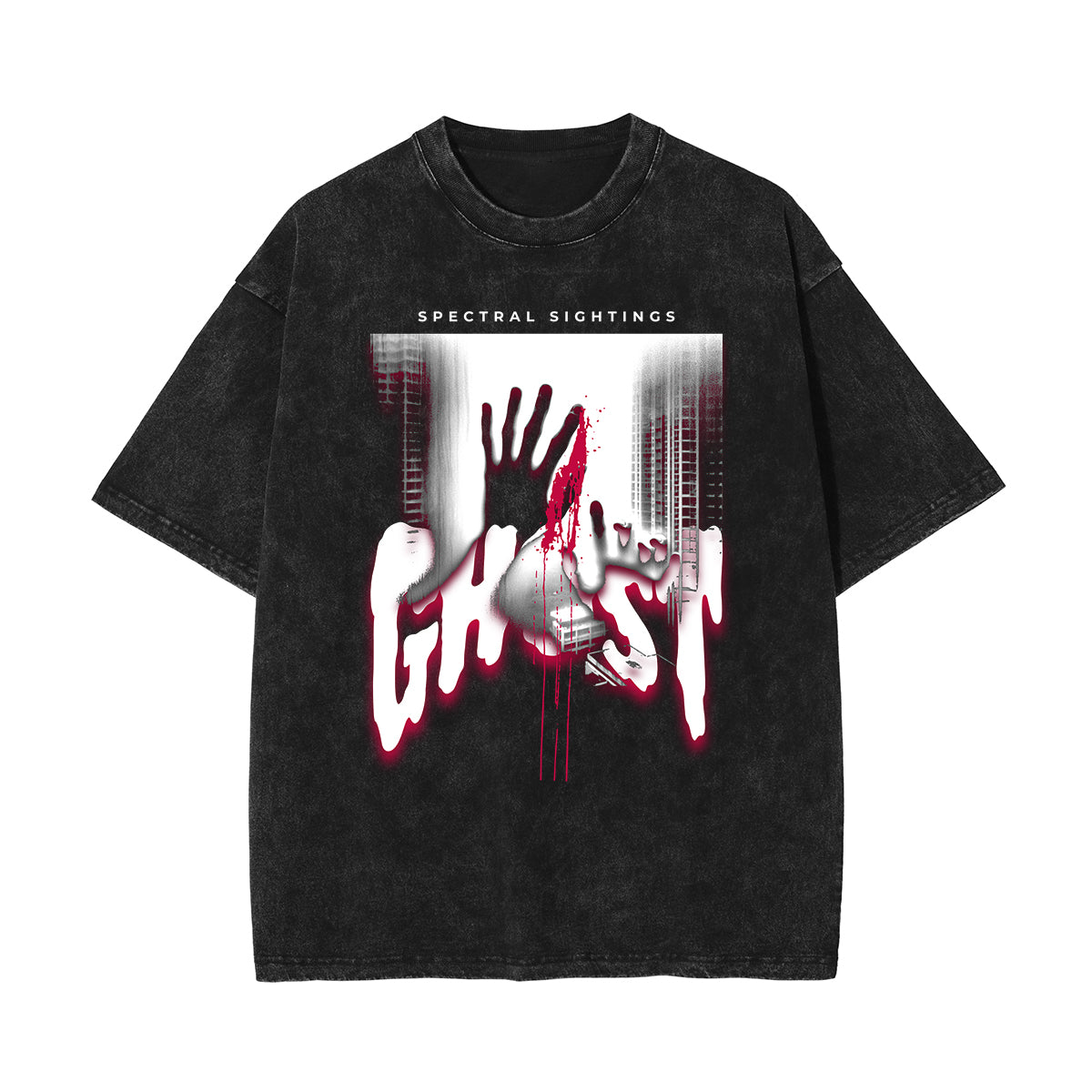 Stone-Washed Dark Aesthetic T-Shirt